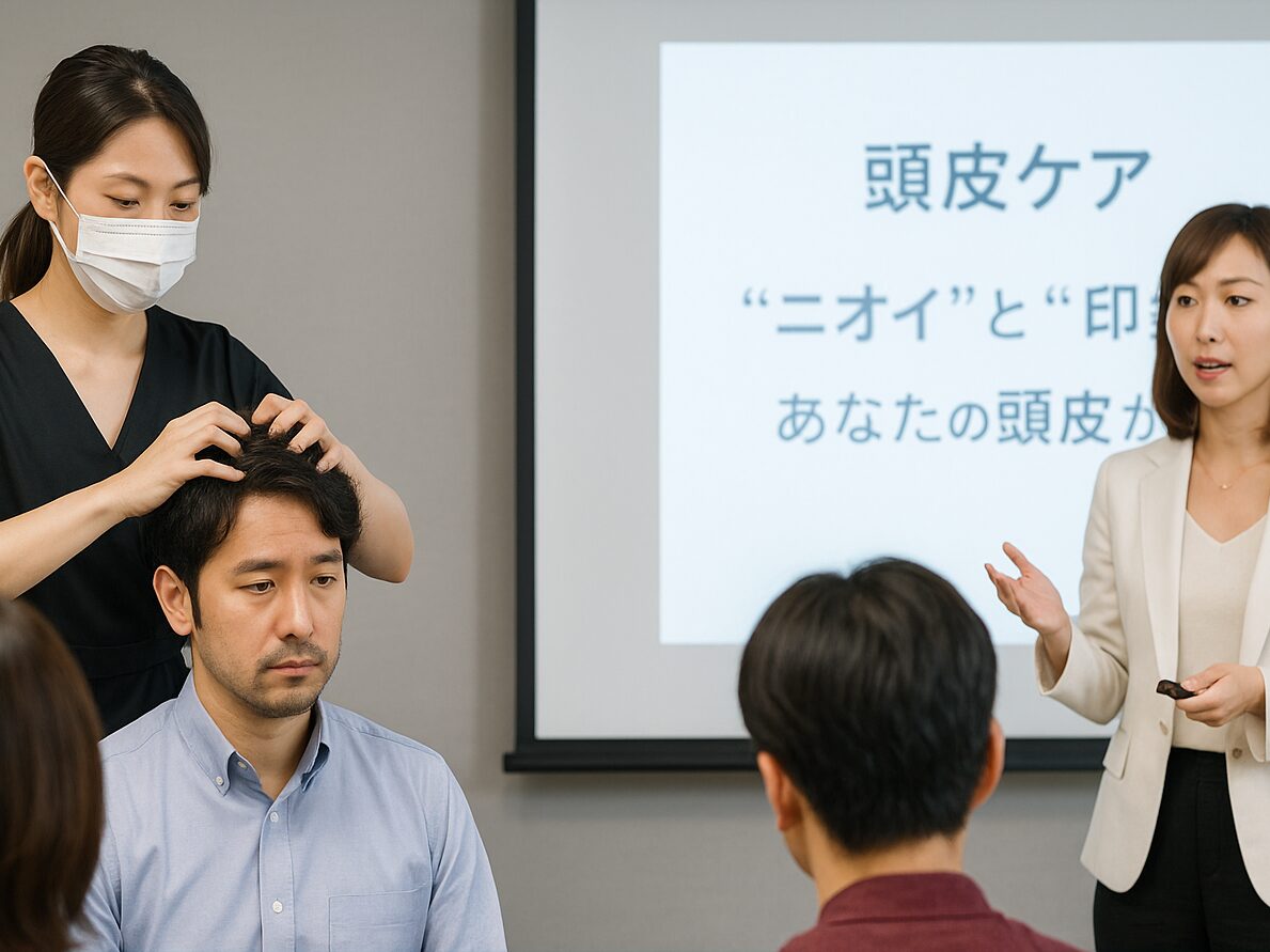 グラシアとテコハブの頭皮ケアセミナー